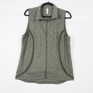 Under Armour Zip Vest Lightweight Pockets Green L